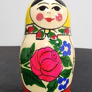 Traditional Semenov Matryoshka Nesting Doll 4 pc/3.5"