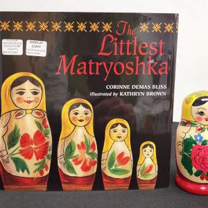 Russian Nesting Doll and Book Set