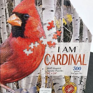 I Am A Cardinal Jigsaw Puzzle 14" x 24"