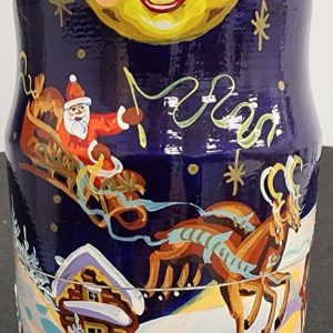 SPECIAL Christmas Themed Russian Nesting Dolls 7pc/7.5"